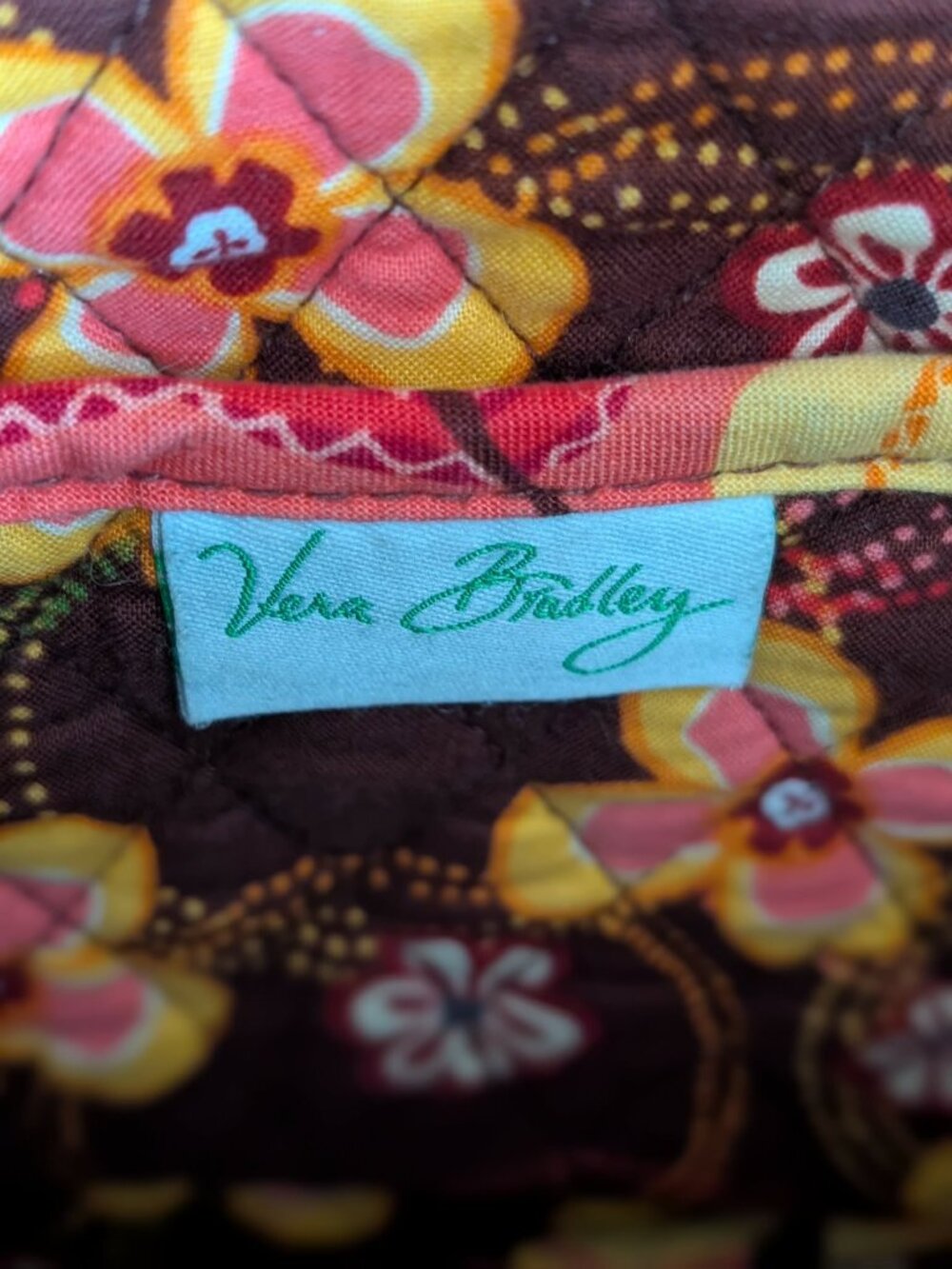 Vera Bradley Buttercup Floral Bag
